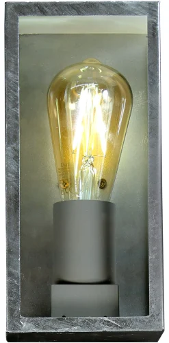 Eco-Light Außenlampe Vintage Aluminium in Zink B:11,5 cm IP44 E27