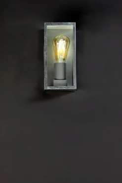 Eco-Light Außenlampe Vintage Aluminium in Zink B:11,5 cm IP44 E27