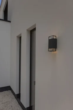 Eco-Light Außenlampe Wand Aluminium Up Down H: 23,5 cm IP54 GU10* Metall Lampen|Außenwandleuchten