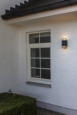 Eco-Light Außenlampe Wand Aluminium Up Down H: 23,5 cm IP54 GU10* Metall Lampen|Außenwandleuchten