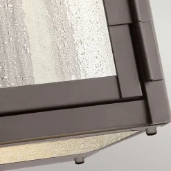 Elstead Außenlampe Wand Aluminium Glas IP44 H: 27,9 cm Vintage* Außenwandleuchten|Gartenlaternen