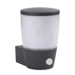 Searchlight Außenlampe Wand Bewegungssensor IP44 E27 Anthrazit Weiß* Moderne Außenleuchten|Außenwandleuchten