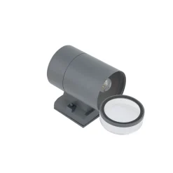 Nowodvorski Außenlampe Wand IP44 E27 Graphit Downlight Eingang* Außenwandleuchten|Metall Lampen