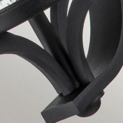 Elstead Außenlampe Wand IP44 E27 Schwarz Metall Regenglas MERYL* Rustikale Lampen|Vintage Lampen