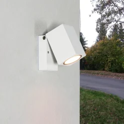 Sale Easylight Außenleuchte AALBORG Weiß verstellbar IP44 Eingang