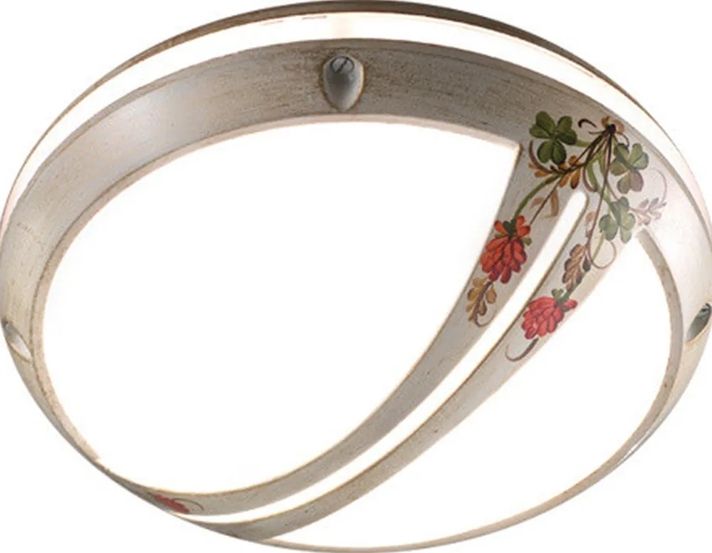 Ferroluce Außenleuchte Aluminium E27 IP44 rund Ø 28 cm Maritim