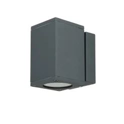 Clearance SU-MA Außenleuchte Anthrazit Aluminium eckig IP54