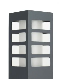 Discount SU-MA Außenleuchte Anthrazit 50cm eckig IP54 blendarm