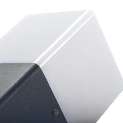 Clearance Kanlux Außenleuchte Anthrazit Weiß IP44 E27 blendarm Haus