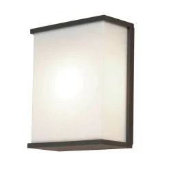 Sale Elstead Außenleuchte Anthrazit Weiß eckig IP44 Bauhaus Stil