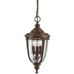 Clearance Elstead Außenleuchte Antik in Bronze verstellbar E14 EDMUND