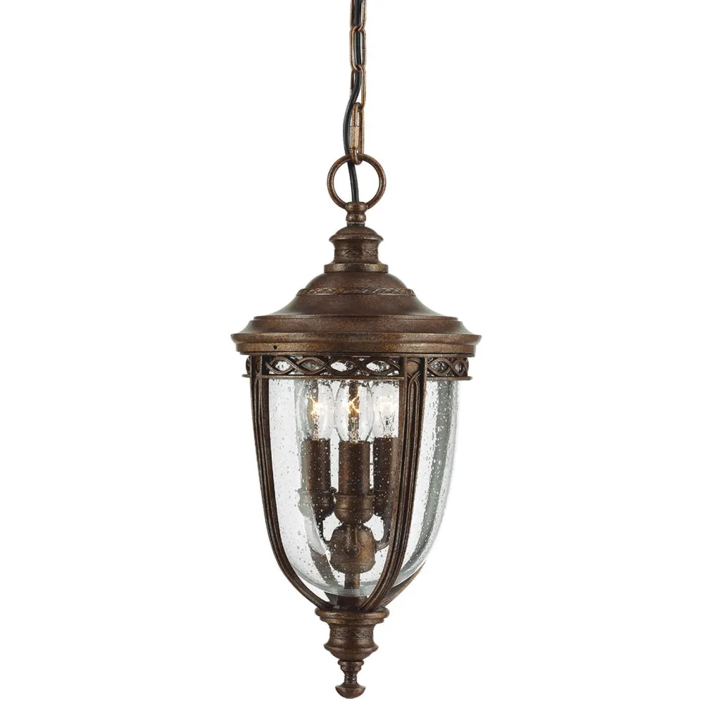 Clearance Elstead Außenleuchte Antik in Bronze verstellbar E14 EDMUND