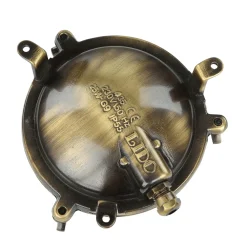 Sale Lido Außenleuchte Bullauge G9 Ø 14 cm Messing Glas