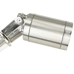 Lido Außenleuchte Erdspieß Echt-Messing GU10 IP64 in Nickel* Außenleuchten Messing|Moderne Außenleuchten