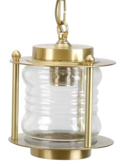 Lido Außenleuchte Glas Messing Ø16cm Terrasse Balkon* Rustikale Lampen|Metall Lampen