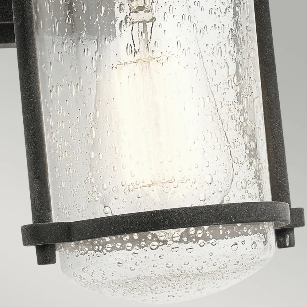 Elstead Außenleuchte IP44 Aluminium Regenglas Rustikal E27* Außenleuchten Antik|Außenwandleuchten