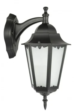 SU-MA Außenleuchte IP43 Rustikal Aluminium Glas E27* Metall Lampen|Rustikale Lampen