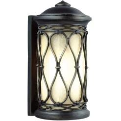 Best Elstead Außenleuchte Laterne in Bronze antik Haus Eingang