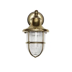 Outlet Lido Außenleuchte Messing Rostfrei Glasschirm SANTORIN