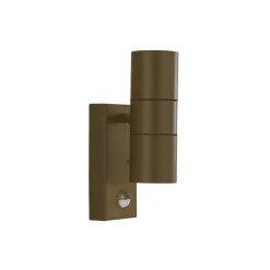 Sale Searchlight Außenleuchte mit Bewegungsmelder IP44 GU10 Rostbraun