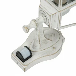 Easylight Außenleuchte mit Bewegungsmelder Sensor TIROL Weiß Gold* Metall Lampen|Rustikale Lampen