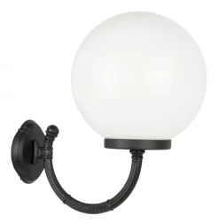 New SU-MA Außenleuchte NINETTE Vintage Kugelschirm E27 IP43