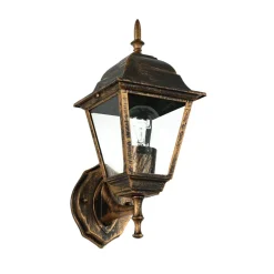 Easylight Außenleuchte Rustikal IP44 Schwarz Kupfer TIROL* Rustikale Lampen|Rustikale Außenleuchten