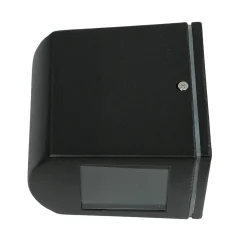 Hot Easylight Außenleuchte Schwarz IP44 Up Down Aluminium Glas klein