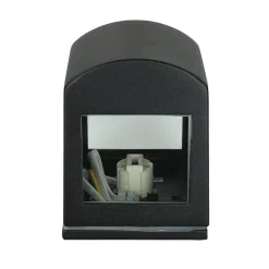 Hot Easylight Außenleuchte Schwarz IP44 Up Down Aluminium Glas klein