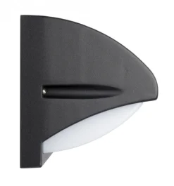 SU-MA Außenleuchte Schwarz IP54 wetterfest B:25cm BIEZEN* Metall Lampen|Feuchtraumleuchten