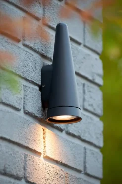 Best Außenleuchte Wand Aluminium Anthrazit IP54 GU10 Haustür