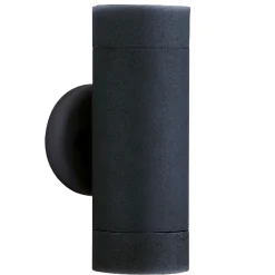 Searchlight Außenleuchte Wand Aluminium IP44 T:9 cm GU10 Up & Down* Metall Lampen|Fassadenstrahler