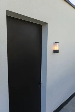 Eco-Light Außenleuchte Wand Aluminium E27 IP44 26,2 cm blendarm* Metall Lampen|Außenwandleuchten