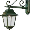 Ferroluce Außenleuchte Wand Aluminium E27 IP43 55 cm hoch* Metall Lampen|Rustikale Lampen