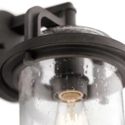 Elstead Außenleuchte Wand Glas Aluminium E27 IP44 35,6 cm hoch* Außenwandleuchten|Gartenlaternen