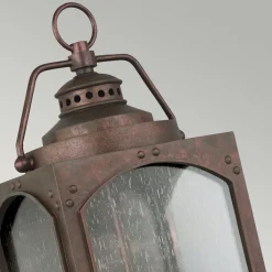 Elstead Außenleuchte Wand in Kupfer antik Rustikal Vintage IP44* Rustikale Lampen|Vintage Lampen