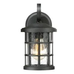 Elstead Außenleuchte Wand IP44 E27 Rustikal Schwarz antik* Rustikale Lampen|Vintage Lampen