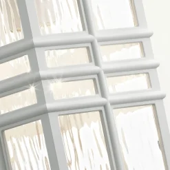 Elstead Außenleuchte Wand IP44 E27 Weiß Rustikal Terrasse Haus* Außenwandleuchten|Vintage Lampen