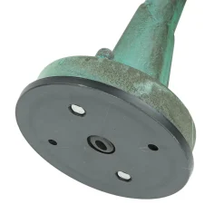 Discount Lido Außenleuchte Wand IP64 Grün antik Glas Echt-Messing E27