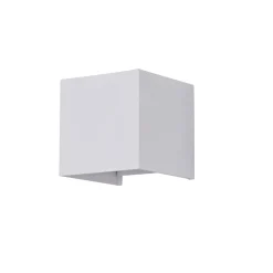 Maytoni Außenleuchte Wand LED Metall Up Down IP54 Weiß eckig* Außenwandleuchten|Led Außenleuchten