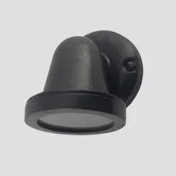 Andromeda Außenleuchte Wand Messing Glas 14 cm hoch IP64 GU10* Außenwandleuchten|Rustikale Lampen