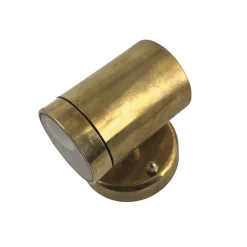 Andromeda Außenleuchte Wand Messing massiv Glas GU10 IP64 Downlight* Außenwandleuchten|Messinglampen