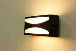 Sale Eco-Light Außenwandlampe Aluminium E27 IP44 B:22 cm blendarm