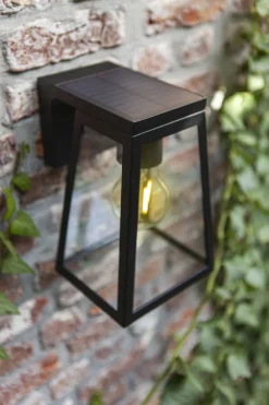 Eco-Light Außenwandlampe Aluminium Glas E27 IP44 H:20,7 cm* Metall Lampen|Moderne Außenleuchten