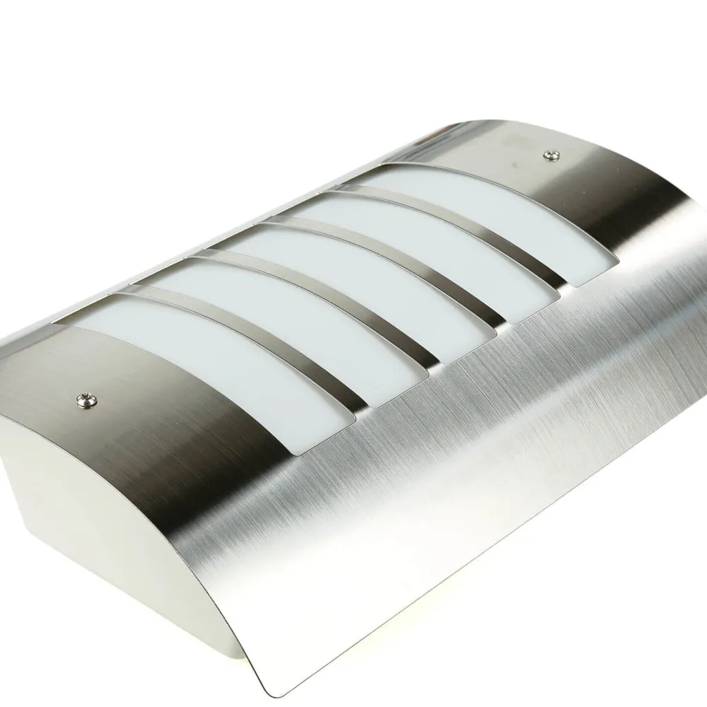 Best Easylight Außenwandlampe Edelstahl IP44 wetterfest Haus Modern