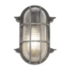 Searchlight Außenwandlampe IP44 E27 H: 25 cm Maritim in Silber antik