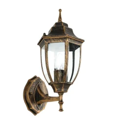 Sale Easylight Außenwandlampe LYON Schwarz Kupfer E27 Rustikal