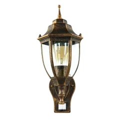 Easylight Außenwandlampe LYON Schwarz Kupfer E27* Rustikale Lampen|Rustikale Außenleuchten