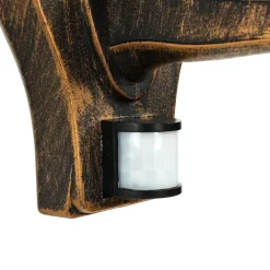 Easylight Außenwandlampe LYON Schwarz Kupfer E27* Rustikale Lampen|Rustikale Außenleuchten