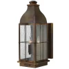 Elstead Außenwandlampe Messing in Braun IP44 Rustikal* Außenleuchten Antik|Außenleuchten Messing